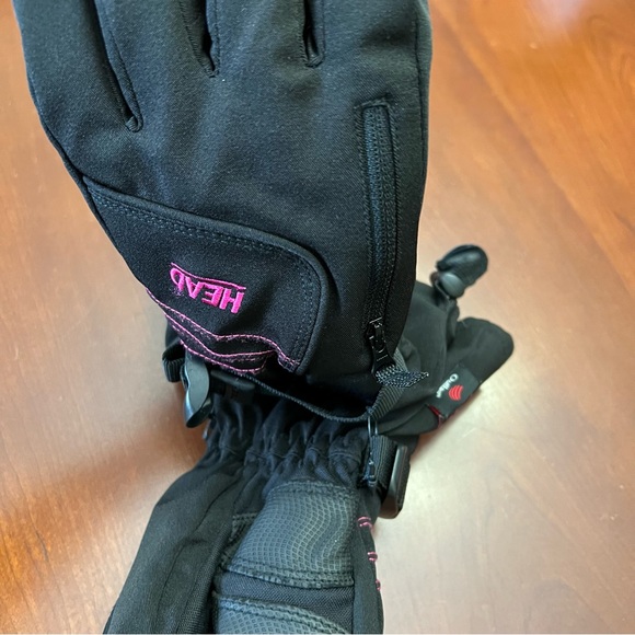 Head Ski Snow Winter Gloves Women’s Black Large winter mittens hike, ski, snow - Picture 6 of 14